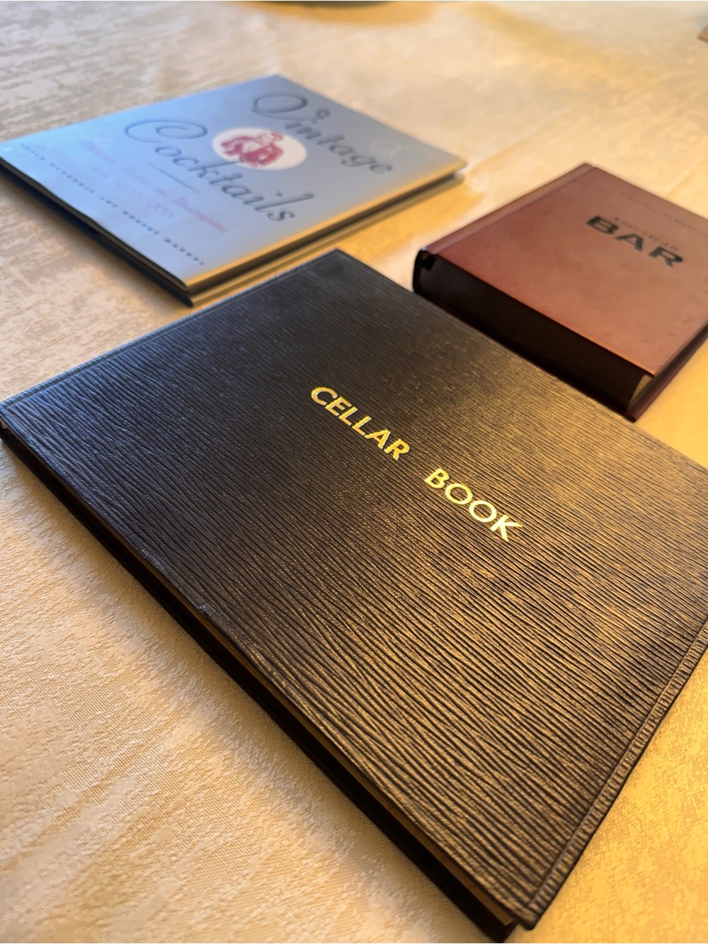 Set of 3 Decorative Bar Books
